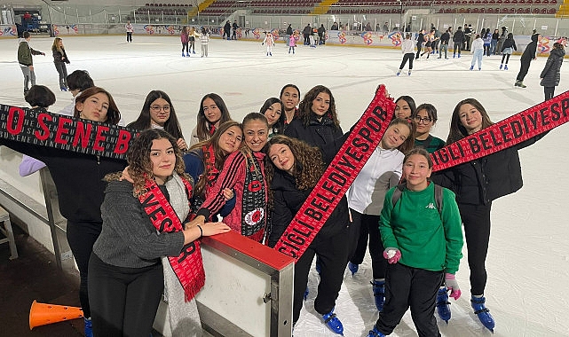 Çiğli’de Gençlere Sporla Yeni Bir Tecrübe: Buz Pateni Eğitimi