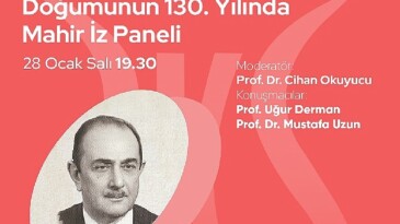 Doğumunun 130. Yılında Yetenekli İz Paneli, Zeytinburnu Kültür Sanat’ta!
