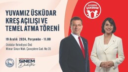 Ekrem İmamoğlu İştirakiyle Yuvamız Üsküdar Kreş Açılışı ve Temel Atma Merasimi