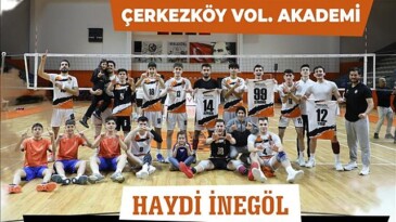 İnegöl Belediyespor Çerkezköy Voleybol Akademiyi Konuk Edecek