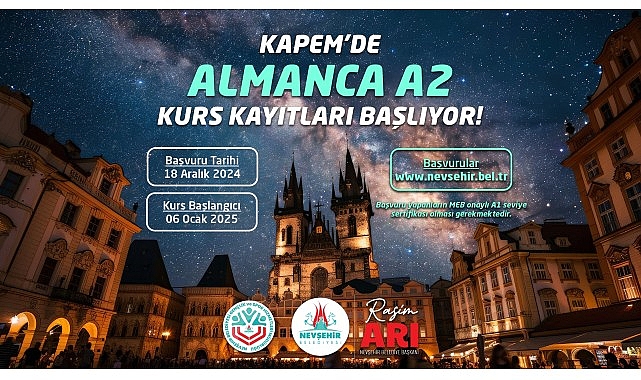 KAPEM’de Almanca A1 ve A2 Düzey Kurslar Düzenlenecek