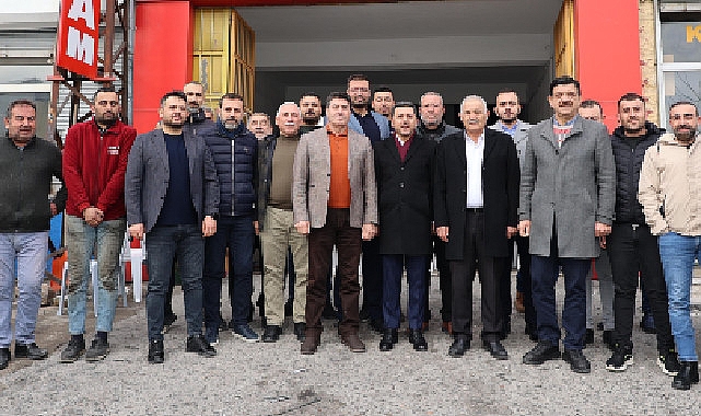 Lider Arı, Sanayi Esnafıyla Buluşmaya Devam Ediyor