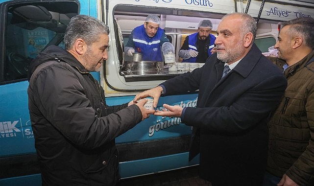 Lider İbrahim Sandıkçı’dan Çorba İkramı
