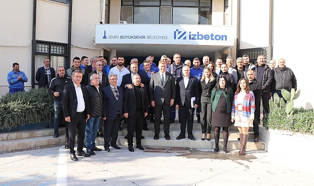 Lider Tugay İZBETON çalışanlarıyla buluştu 2025’in yol haritası çizildi