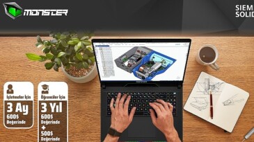 Monster ve Siemens güçlerini birleştiriyor, Solid Edge yazılımıyla profesyonellerin hayatı kolaylaşıyor