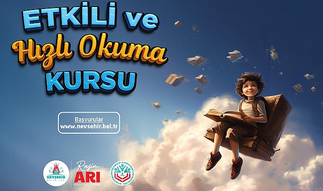 Nevşehir’de Tesirli Ve Hızlı Okuma Kursu Açılacak