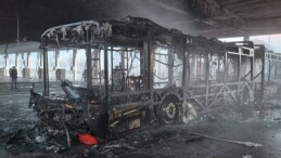 Otobüs Yangınının Ulaşıma Tesiri Olmayacak