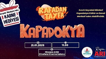 “Rafadan Tayfa Kapadokya” Sineması 2. Sefer Çocuklarla Buluşacak