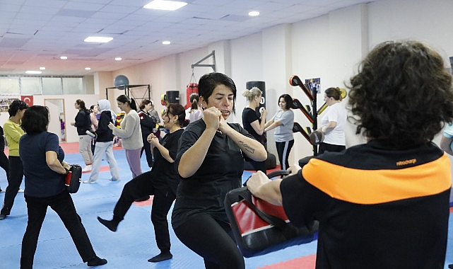 Seferihisar’da bayanlar “Öz Savunma” eğitimlerine devam ediyor