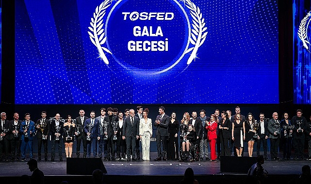 TOSFED Gala Gecesi Kuvvetli PSM’de Yapıldı