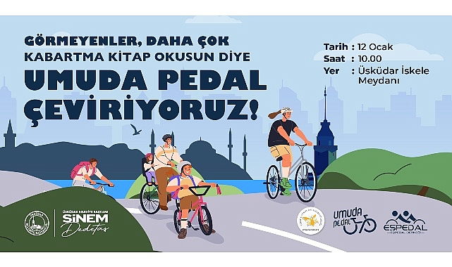 Üsküdar’da Umuda Pedal Aktifliği