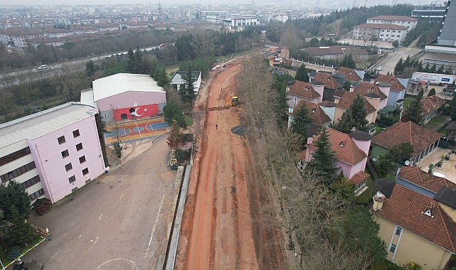 Alikahya tramvay çizgisi, Kocaeli Stadı’na yanlışsız süratle ilerliyor Büyükşehir ulaşımda çığır açıyor