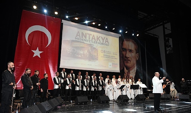 Antakya Medeniyetler Korosu’ndan his dolu konser