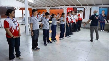 Antalya Büyükşehir Belediyesi İzcilik Kampı ve Eğitim Merkezi’nde 5. Dönem İzcilik Heyecanı