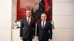Başkan Böcek’ten CHP lideri Özel’e ziyaret