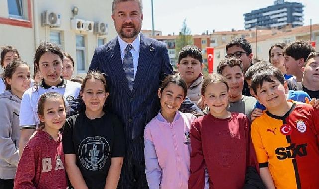 Başkan Görkem Duman’dan Öğrencilere Sevgi Dolu Ziyaret