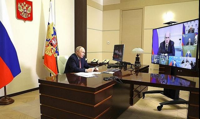 Başkanın Ekonomik Konular Üzerine Video Konferans Toplantısı