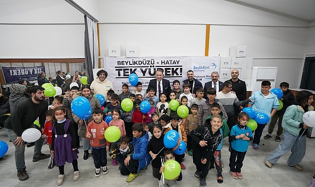 Beylikdüzü Hatay ile Her Vakit Tek Yürek Olmaya Devam Edecek