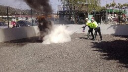 Büyükşehir İtfaiyesi’nin Polis Eğitimleri Devam Ediyor