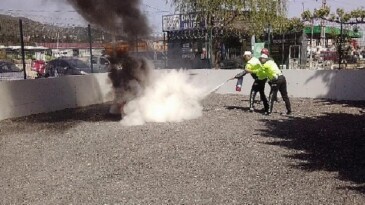 Büyükşehir İtfaiyesi’nin Polis Eğitimleri Devam Ediyor