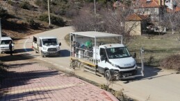 Büyükşehir’den Korkuteli’nin mahallelerinde ağır çalışma