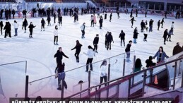 Buz Sporları Salonu Sevgililer Günü’ne hazırlanıyor ”Haydi Buza Sevdiğinle Gel”