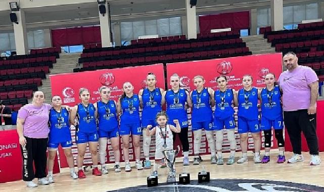 Canik Belediyespor U14 Kız Basketbol Takımı Türkiye İkincisi Oldu