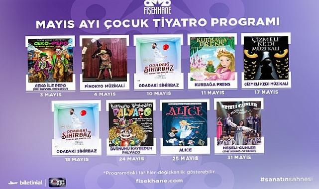 Fişekhane’de Çocuklar İçin Renkli Tiyatro Ayı