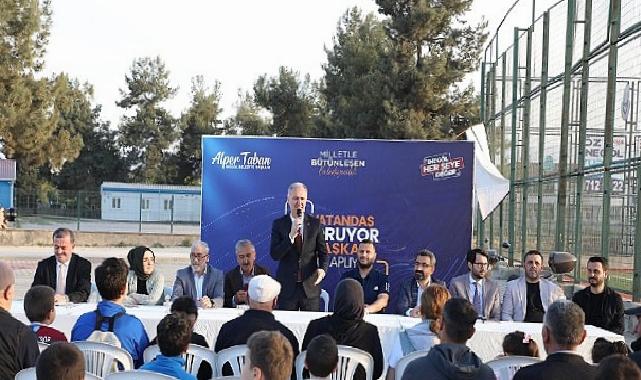 İnegöl Belediye Başkanı Alper Taban Mahalle Buluşmalarına İlk Adımını Attı