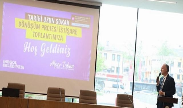 İnegöl Belediyesi Tarihi Çarşı Dönüşüm Projesiyle Şehir Merkezi Yenileniyor