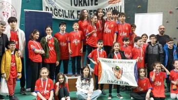 İnegöllü Dağcılık Branşı Takımlarından 40 Madalya