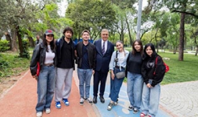 İzmir Büyükşehir Belediye Başkanı Dr. Cemil Tugay Buca’da Sahada Çalışmaları İnceledi