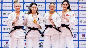 Judocumuz Sinem Oruç Birinci Avrupa Kupası Gayretinde Bronz Madalya Kazandı