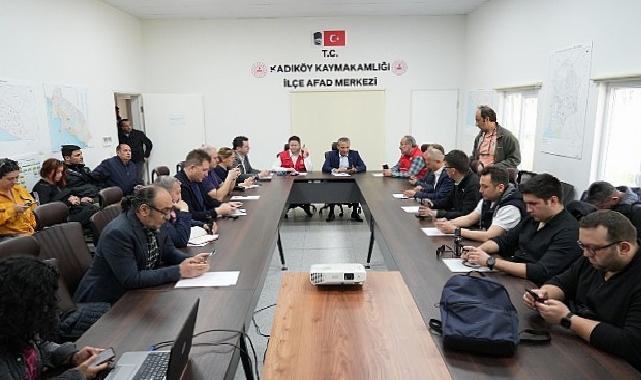 Kadıköy’de Deprem Sonrası Güvenlik ve Dayanışma Çalışmaları