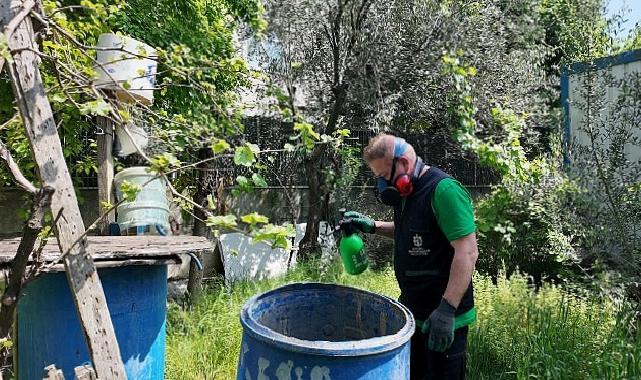 Kocaeli Büyükşehir Belediyesi Sivrisineklere Karşı Yaz Çalışmalarını Hızlandırdı
