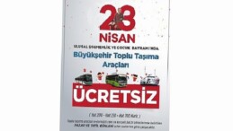 Kocaeli Büyükşehir Belediyesi’nden 23 Nisan Ulusal Egemenlik ve Çocuk Bayramı’nda Ücretsiz Ulaşım Desteği