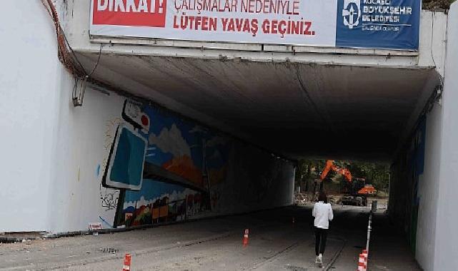 Kocaeli Büyükşehir Belediyesi’nden Alikahya Stadyum Tramvay Hattı Projesinde Yenilikçi Altyapı ve Estetik Çalışmaları