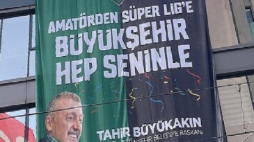 Kocaeli Büyükşehir Belediyesi’nden Kocaelispor Sevinci