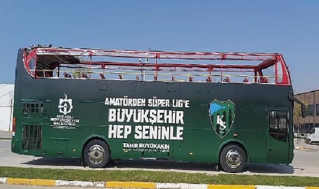 Kocaeli Büyükşehir Belediyesi’nden Kocaelispor Sezon Sonu Kutlaması