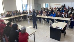 KOMEK kursiyerlerine afet şuuru eğitimi