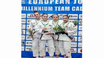 Konya Büyükşehir Belediyesporlu Judoda Avrupa Şampiyonluğu