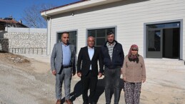 Korkuteli Dereköy’de çok emelli salon tamamlandı