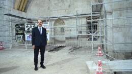 Lider Altay: “Hatay Habib-i Neccar Camii’nin Yine İmal Edilen Ahşap Kubbesi Yerine Yerleştirildi”