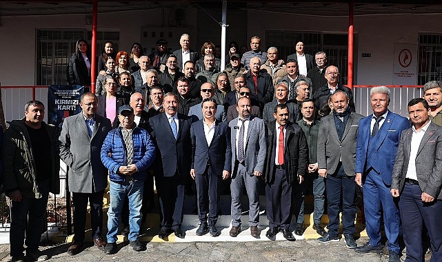 Lider Aras Milas’ta İnceleme ve Ziyaretlerde Bulundu