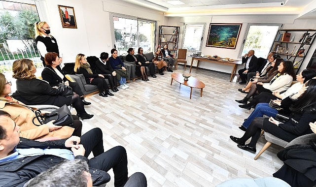 Lider eşleri Balçova’da buluştu