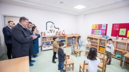 Lider Tugay Yamanlar’da 20’nci çocuk aktiflik merkezinin açılışını yaptı