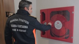 Manisa’da yangın güvenliği için kontroller devam ediyor