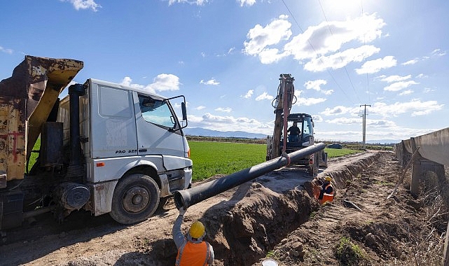 Menemen’in 7 mahallesine 400 milyon liralık içme suyu yatırımı