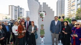 Mersin Yenişehir’de zelzelede kaybolan çocuklar anısına anıt yapıldı