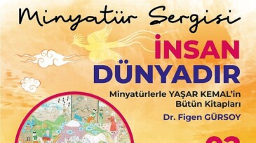 Minyatür sanatıyla Yaşar Kemal standı
